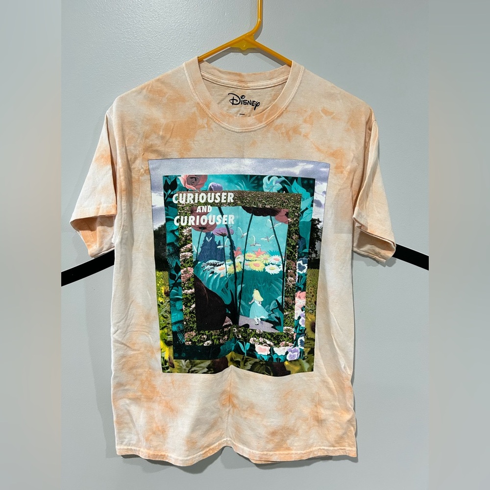 M Disney Alice in wonderland curiouser shirt